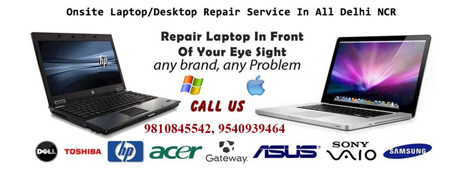 laptop service centre in Delhi